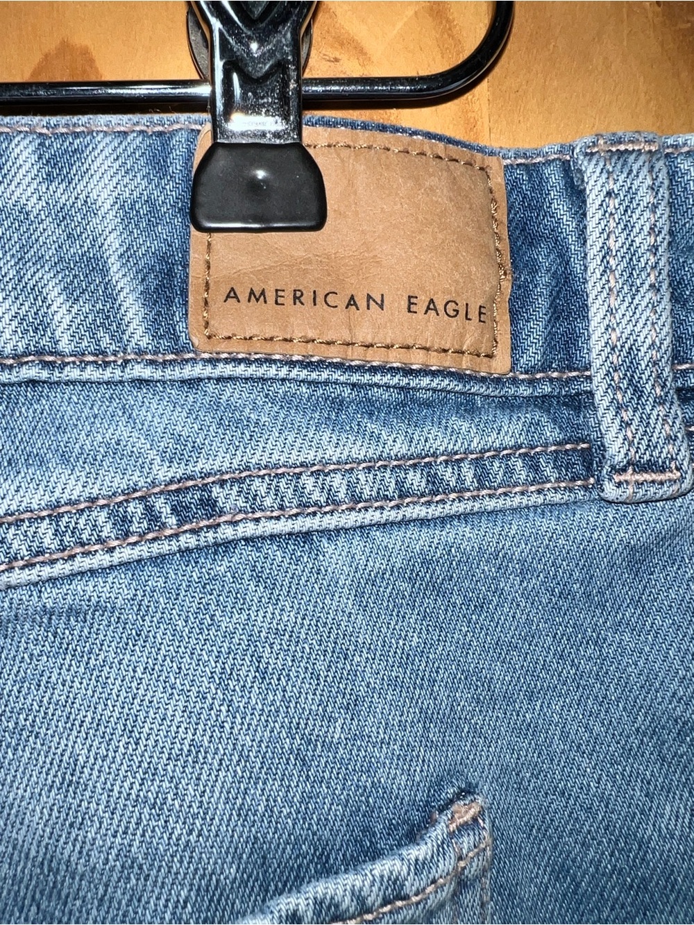 American Eagle Outfitters Light Blue Ankle Jeans 16 Short - Picture 4 of 6